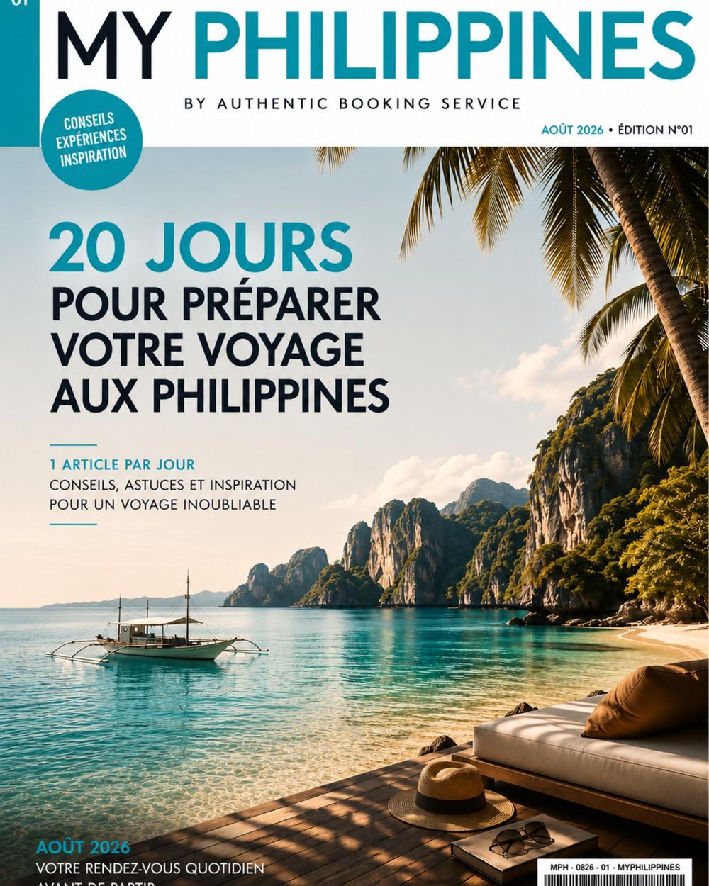 Couverture du magazine MY PHILIPPINES, août 2026